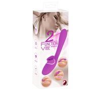 You2Toys Dual Delight Rechargeable 2in1 Vibrator (Purple)