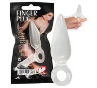 You2Toys - Finger Plug - finger anal plug (transparent)