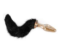 You2Toys - Glass Anal Plug with Cat Tail