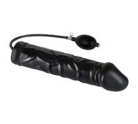You2Toys - latex, inflatable realistic anal expander (black)