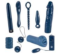 You2Toys - Midnight Blue - 9-Piece Vibrating Pleasure Set