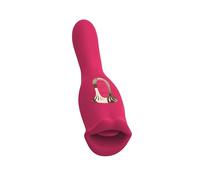 You2Toys Oral Fun Vibrator L Moving Lips Pink 22.2 cm