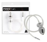 You2Toys - Piss to Ass Plug - hollow anal plug with urethral dilator