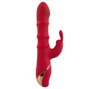 You2Toys Rabbit - moving-ring vibrator (red)