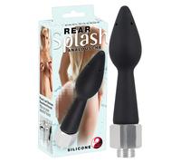 You2Toys - Rear Splash - Tapered Silicone Showerhead (Black)