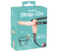 You2Toys - Rechargeable Strap-On Vibrator (Flesh-Coloured)