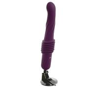 You2Toys - Remote-Controlled Heated Thrusting Vibrator (Purple)