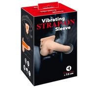 You2Toys Strap-On - Hollow, Wearable Vibrator (Natural)