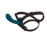 You2Toys Strap-On RC Vibrator Petrol/Black 25.5 cm