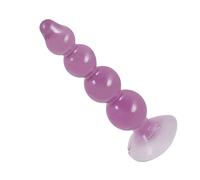 You2Toys - Suction Cup Anal Beads Dildo (Purple)