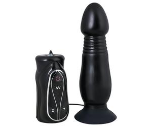 You2Toys - Thrusting Anal Vibrator (Black)
