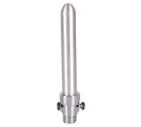 Total Splash Aluminium Intimate Douche Attachment with Adjustable Pressure - Silver Silver