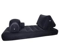 You2Toys Velvet Luxury Bed Sex Maschine Black/Skin Tones One Size
