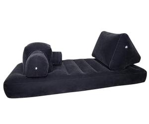 You2Toys Velvet Luxury Bed Sex Maschine Black/Skin Tones One Size