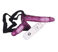You2toys Remote Controlled Strap-on Duo Purple