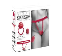 You2Toys - wearable vibrating clitoral stimulator (red)