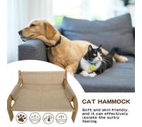 Youany Hammock for Cats | Dog Bed Cat Hammock Couch - Breathable Raised Sleeping Furniture Pet Supplies for Indoor Outdoor Bedroom Living Room Summer Puppy Kitten