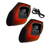 Youany Heating Foot Massager,Rechargeable 3 Vibration Modes - Foot Renew Massager,for Long Driving Workout Relaxation Elderly Adults Women