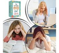 Youany Mental Health Cards | Emotional Insight Cards - Emotional Management Supplies for Adults Teens Students Personal Reflection Classroom Activities Workshop Team Building