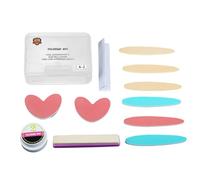 Youany Nail Shine Buffer | Nails Buff and Wax Kit | Pedicure Set Manicure Repair Tools for Home Salon Travel Women Girls Beginners Professional Daily Maintenance