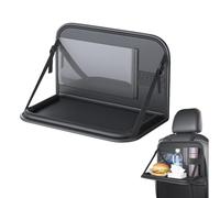 Youany Tray for Car Seat | Laptop Holder Foldable Storage Rear Desk | Car Table for Kids - for Eating Airplane Long Ride Camping Snack Time Office Work Passenger