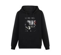 YouBello Lacuna Coil Band Vocalists Metal In A Reverie Flat Lifespan Men's Sweatshirts Unisex Black Hoodies XXL