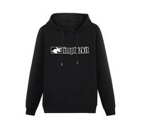 YouBello Limp Bizkit Men's Sweatshirts Unisex Black Hoodies L