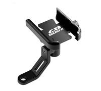 YOUBONET For CB500X CB 500X Motorcycle Handlebar Rearview Mirror Mobile Phone Holder GPS Stand Bracket All Years(B)