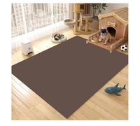 YOUCAI Pet Floor mat Waterproof urine-proof PVC Mat for Dog kennel Wear-resistant Wipeable Solid Color Carpet Doormat for Entrance, Inside, Kitchen BlackQ