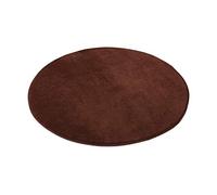 YOUCAI Round Circle Ultra Soft Modern Area Rugs Nursery Rug Home Room Plush Carpet Decor for Living Room Bedroom Sofa Floor,80cm,Coffee