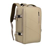 YOUCAI Underseat Cabin Bag for Airline Travel Backpack Under Seat Carry-Ons, Durable Hand Luggage for Women Men Casual Daypack Khaki Plus 29x14x44cm