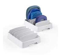 YouCopia 1 StoraLid Lid Organizer, Plastic, White