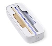 YouCopia StoraRoll Wrap Dispenser 2-in-1, Drawer Organizer for Foil, Plastic Wrap, Parchment and Wax Paper with Safety Cutters and Labels for Kitchen Organization