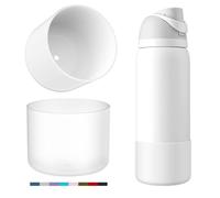 YOUCOX Silicone Boot for Owala Water Bottle 32 oz, 2PCS Anti-Slip Protective Sleeve for FreeSip/Twist/Flip Water Bottles, BPA Free, Dishwasher Safe, Bottom Bumper Cover Cup Accessories