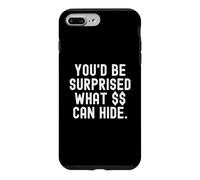 youd be surprised what can hide Witty Clever Observational Case for iPhone 7 Plus/8 Plus