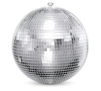 Youdepot 40 cm Disco Ball, Extra Large Silver Hanging Mirror Ball, Glitter Ball Party Decoration for Wedding, Christmas, Birthday, DJ Stage, Event and Home Decor
