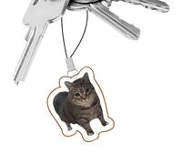 Youding Cell Phone Charm - Acrylic Cat Meme Pendant | Strap Decorative Lanyard Lightweight Durable Cute Design | Backpack Keychain Accessories | Mobile Charm, Siehe Beschreibung, Acrylic, No Gemstone