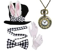 Youding Easter Bunny Costume | Holiday Clothes | Easter Bunny Top | for Stage Performances, Thematic Events, Comic Congresses, Haunted House Movies, Masquerade Ball, School Performances, Concerts