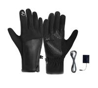 Youding Electric Heated Gloves - Men's Heated Gloves | Touchscreen Rechargeable Fleece | USB Winter Work Non-Slip for Men Women Adults Running Sports