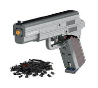 youeefy 1:1 M1911 Pistol Building Blocks Set, 300+ Pieces, Building Blocks Model Gun toy for Adults & Kids 14+, Unique Collectible Gift for Christmas, Birthday, Military Fans