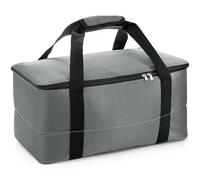 YOUEON Bongo Drum Bag with Carrying Grip - 18 Inch Standard Size Padded Bongo Gig Bag with Dense Protective Interior Padding, Black