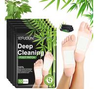 Youery Foot Detox Patches, 50 Pcs Detox Foot Pads | Remove Toxins Deep Cleansing, Stress Relief, Improve Sleep Quality, Enhance Blood Circulation