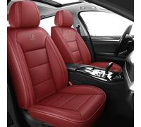 YOUFOX Car Seat Covers Universal Full Set for Volkswagen AMAROK Jetta Tiguan Santana Variant Lamando Lavida Vista Car seat covers、red