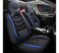 YOUFOX Universal Car Seat Covers for VW Golf, Touran, Polo, Variant, Golf 5, Mk4, Mk7 - Blue, Polyester, Waterproof, Pet-Friendly, All-Season Comfort