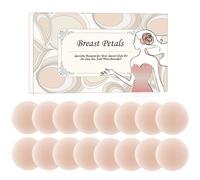 YouGa Women Silicone Pasties, Adhesive Bra Reusable 2/4 Pairs Invisible Silicone Nipple Cover