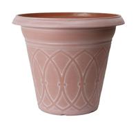 YouGarden Durham Cloudy Terracotta Planter, 35cm Container for Garden Flowers
