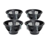 Yougarden Easy Fill Hanging Baskets Set Of 4 X 12' Baskets