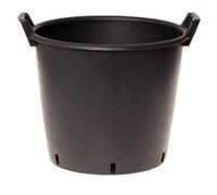 YouGarden Heavy Duty 35 Litre Plant Pot, 44cm Diameter - Plastic Planters for Outdoor Plants, Large Flower Pots for Gardens, Perfect for Flowers, Vegetables & General Use