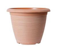 YouGarden Helix Powdered Clay Planter, 40cm Container For Growing Garden Flowers