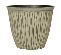 Yougarden Laval Planter In Ebony Grey 20Cm Container For Growing Plants